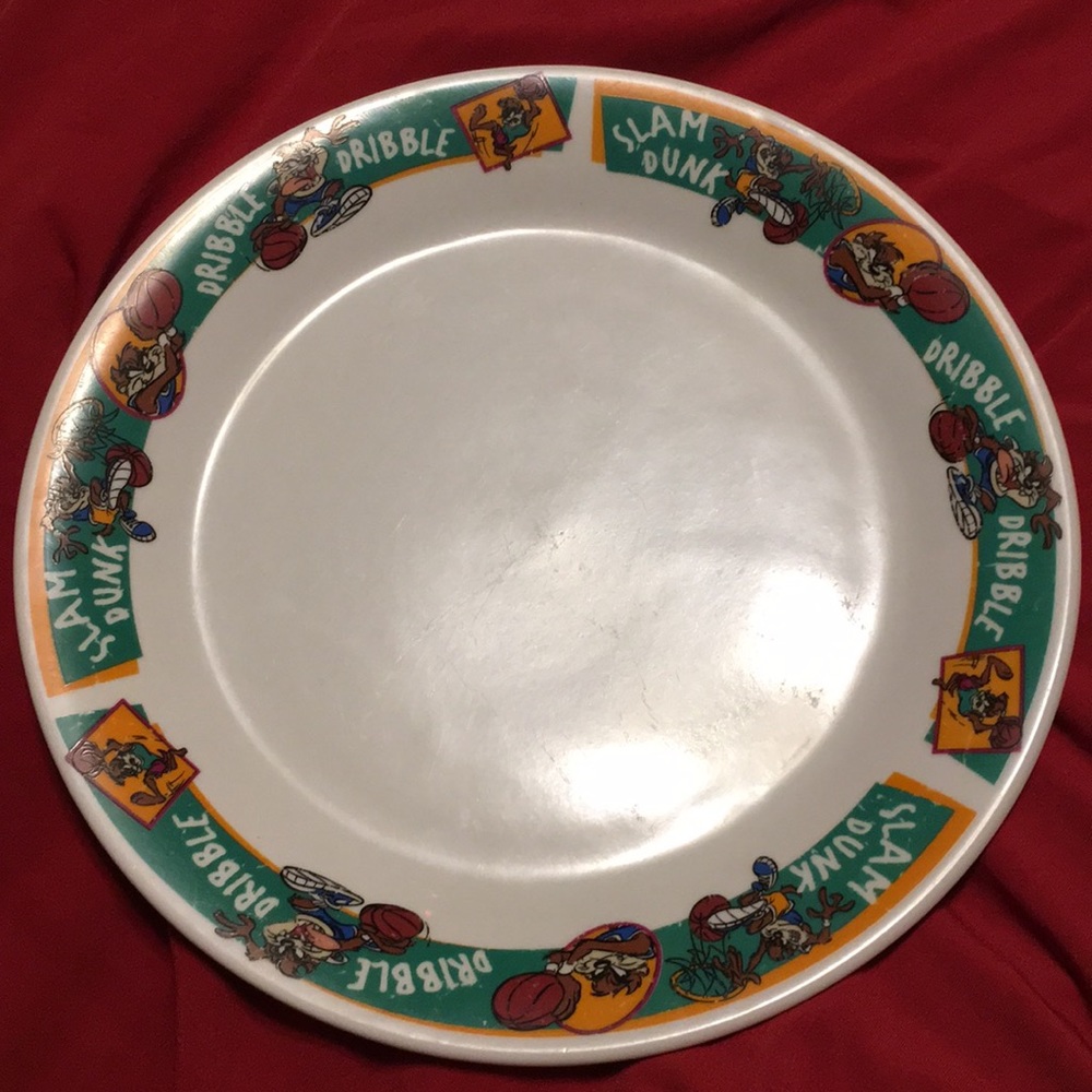 Looney tunes plate